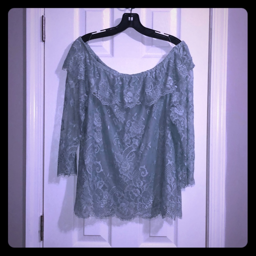 Off the shoulder top!